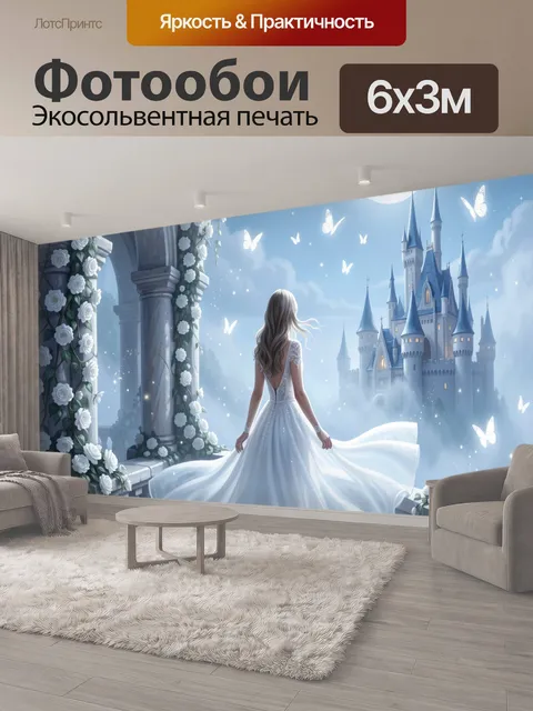 600 × 300 см · Экосольвентная печать