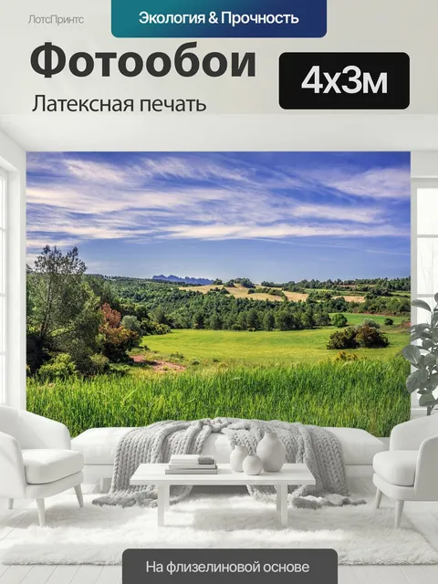 400 × 300 см · Латексная печать