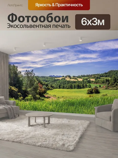 600 × 300 см · Экосольвентная печать