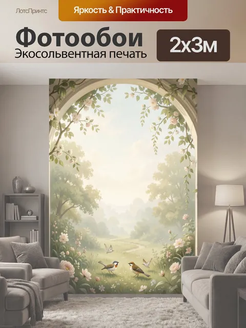 200 × 300 см · Экосольвентная печать