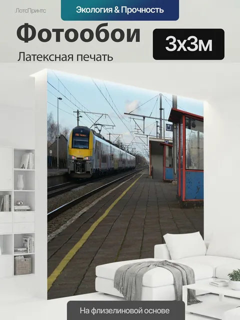 300 × 300 см · Латексная печать