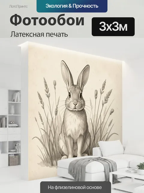 300 × 300 см · Латексная печать
