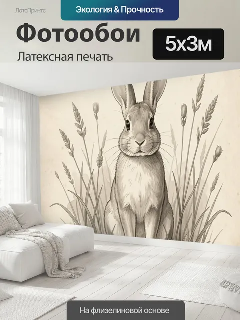 500 × 300 см · Латексная печать