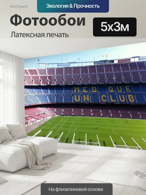 500 × 300 см · Латексная печать