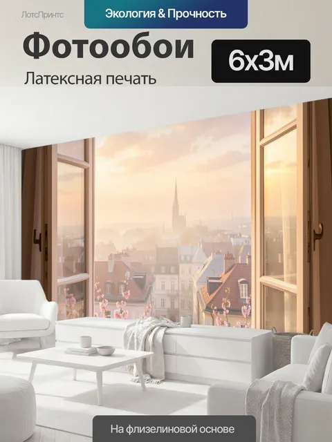 600 × 300 см · Латексная печать