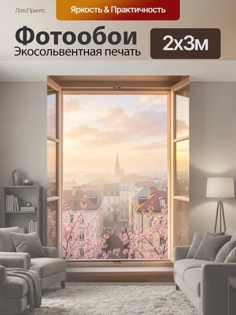 200 × 300 см · Экосольвентная печать