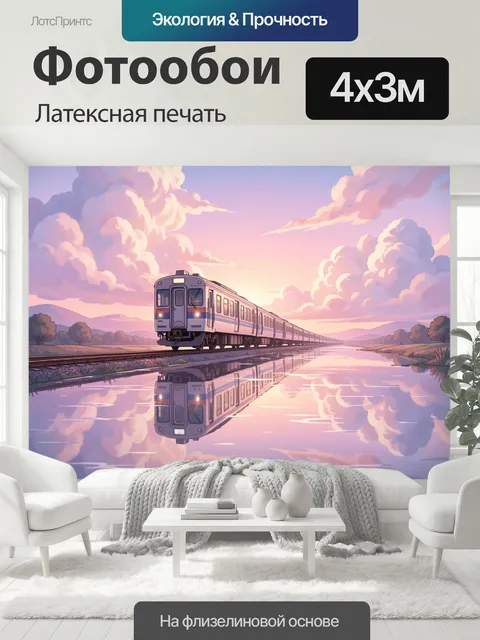 400 × 300 см · Латексная печать