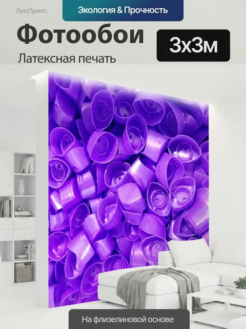 300 × 300 см · Латексная печать