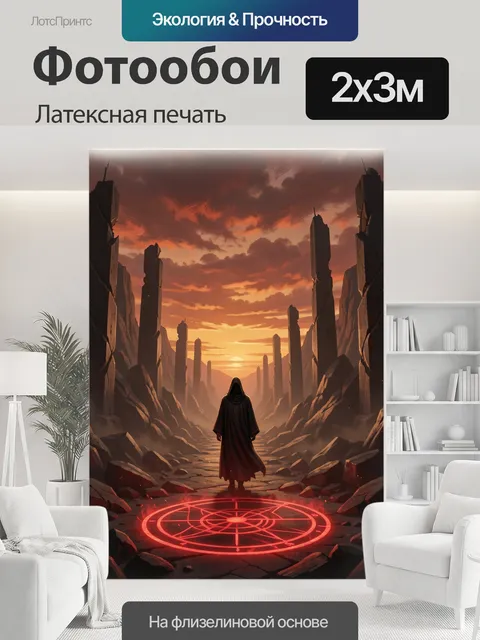 200 × 300 см · Латексная печать
