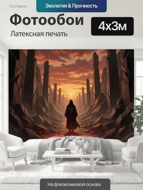 400 × 300 см · Латексная печать