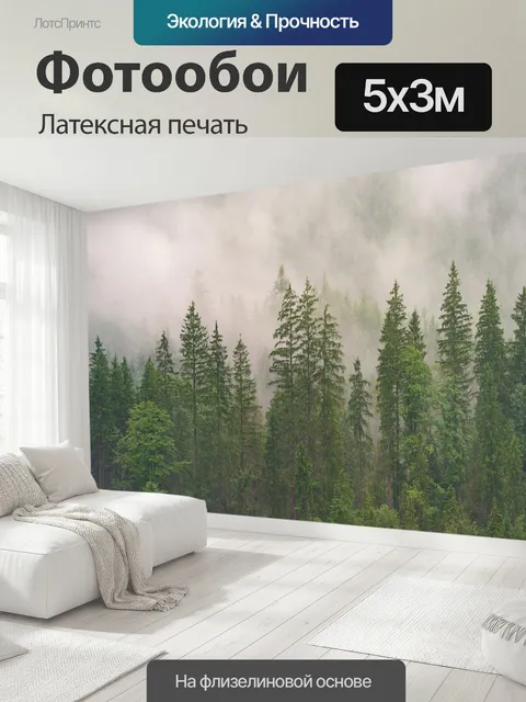 500 × 300 см · Латексная печать