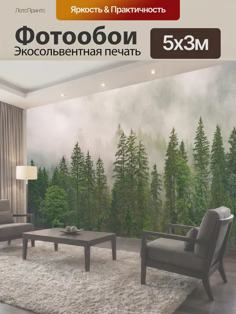 500 × 300 см · Экосольвентная печать