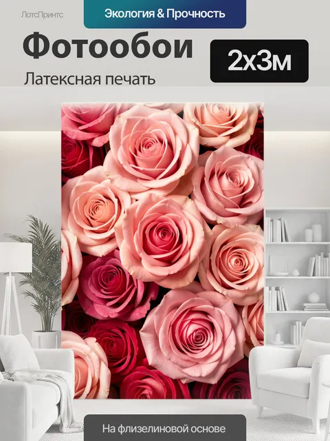 200 × 300 см · Латексная печать