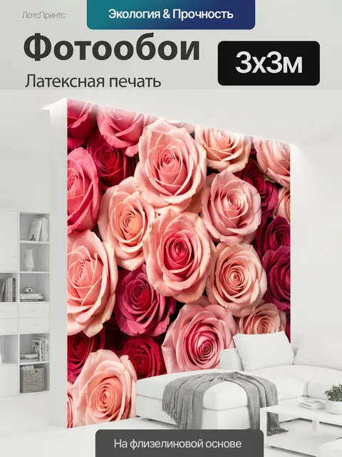300 × 300 см · Латексная печать