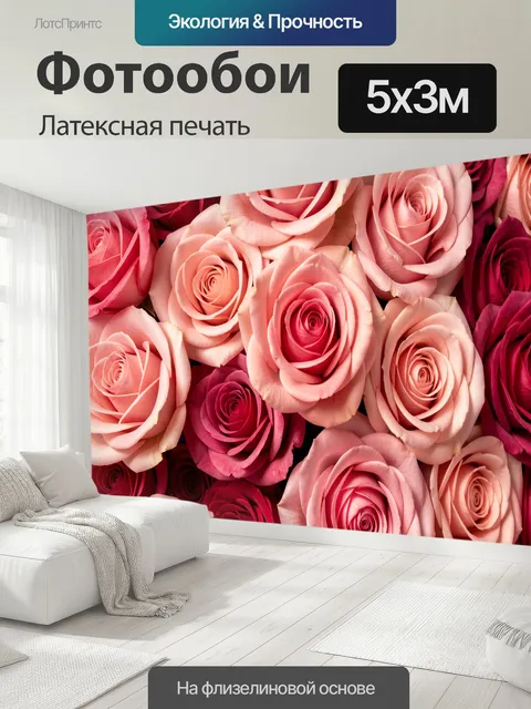 500 × 300 см · Латексная печать