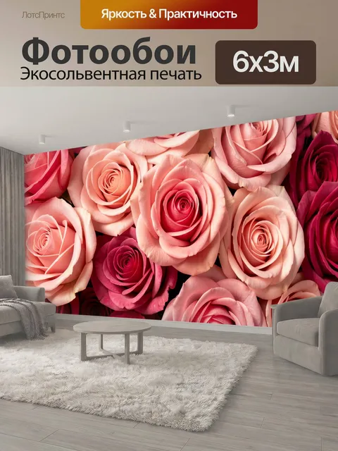 600 × 300 см · Экосольвентная печать