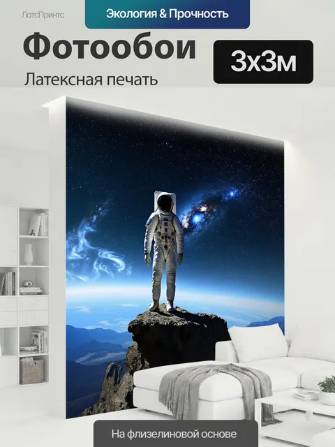 300 × 300 см · Латексная печать