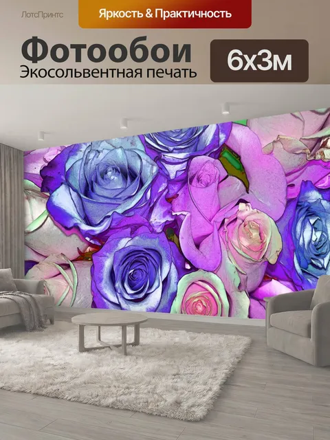 600 × 300 см · Экосольвентная печать