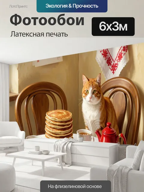 600 × 300 см · Латексная печать