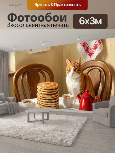600 × 300 см · Экосольвентная печать
