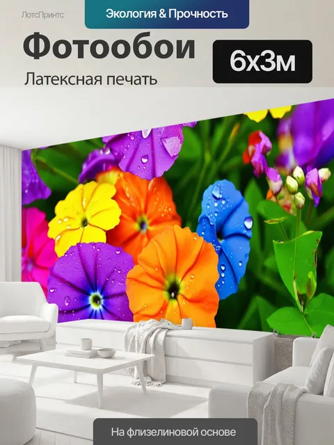 600 × 300 см · Латексная печать