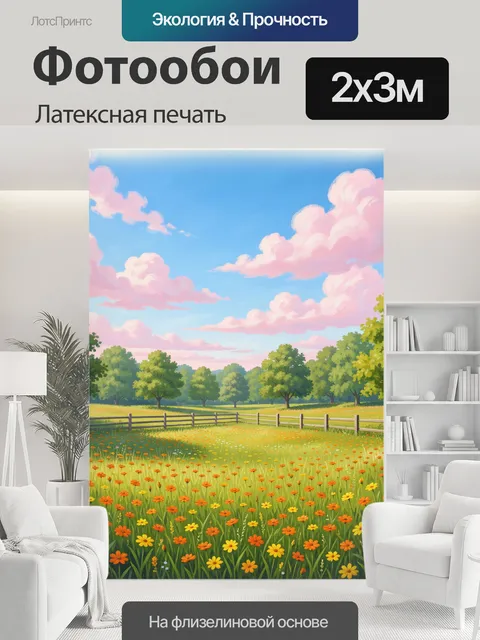 200 × 300 см · Латексная печать