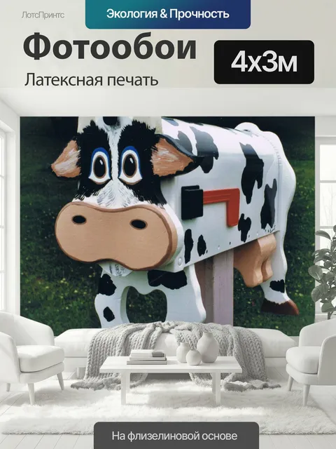 400 × 300 см · Латексная печать