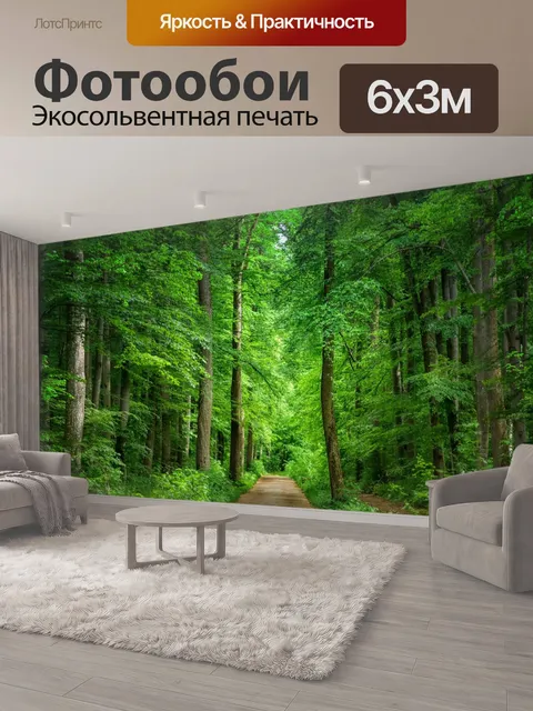 600 × 300 см · Экосольвентная печать