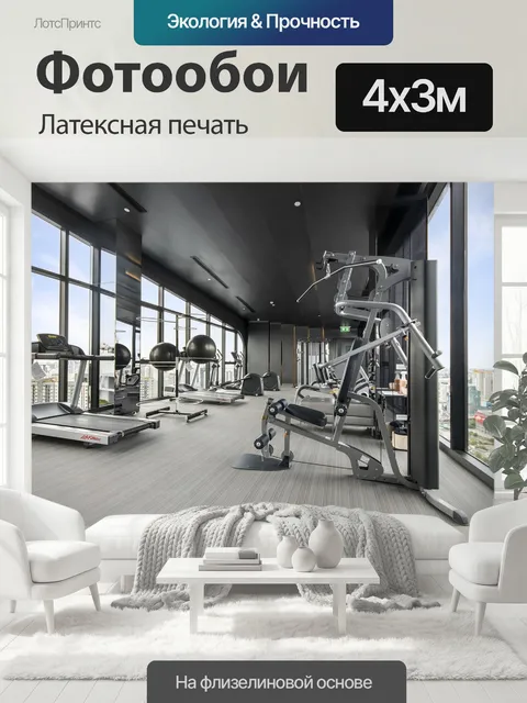 400 × 300 см · Латексная печать