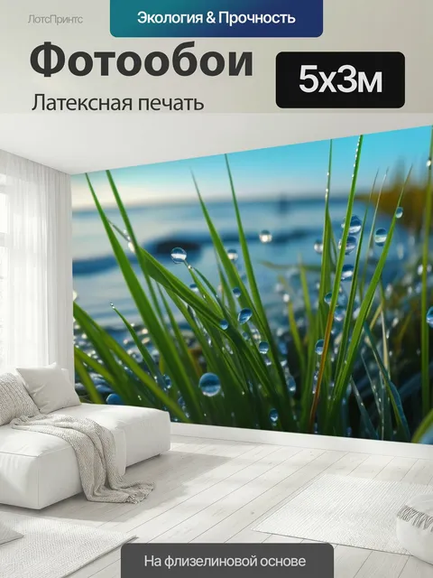 500 × 300 см · Латексная печать