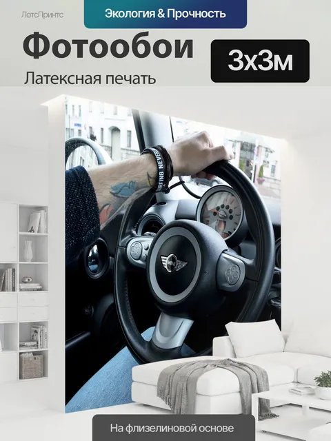300 × 300 см · Латексная печать