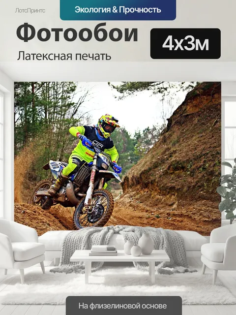 400 × 300 см · Латексная печать