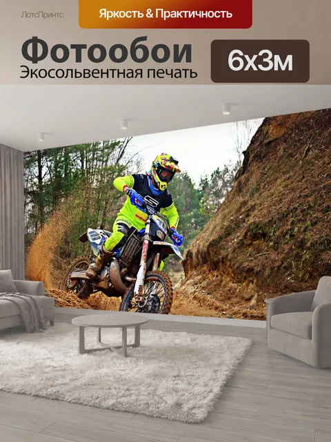 600 × 300 см · Экосольвентная печать