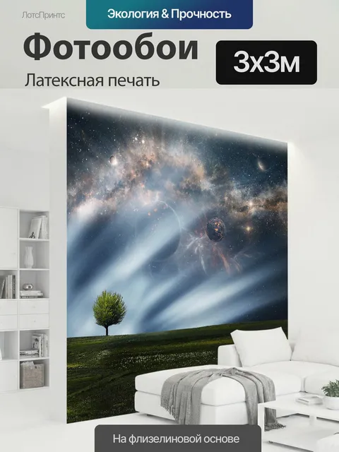 300 × 300 см · Латексная печать