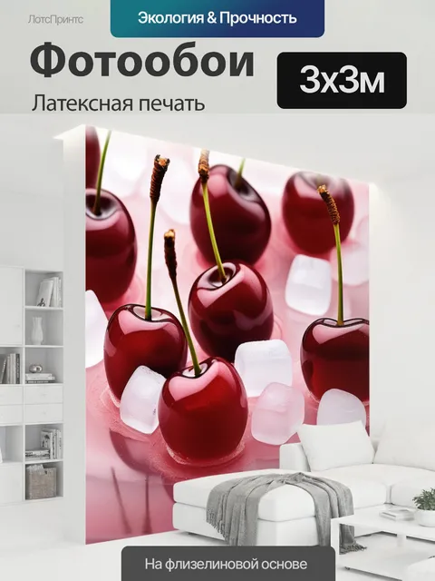 300 × 300 см · Латексная печать