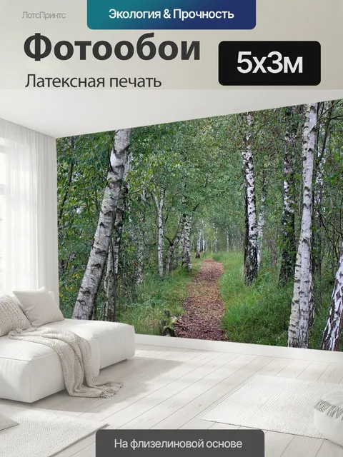 500 × 300 см · Латексная печать
