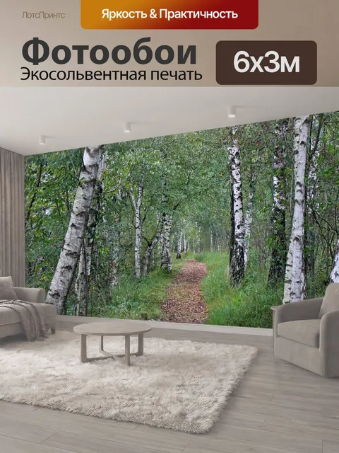 600 × 300 см · Экосольвентная печать