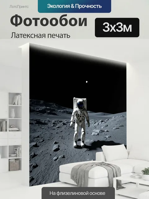 300 × 300 см · Латексная печать