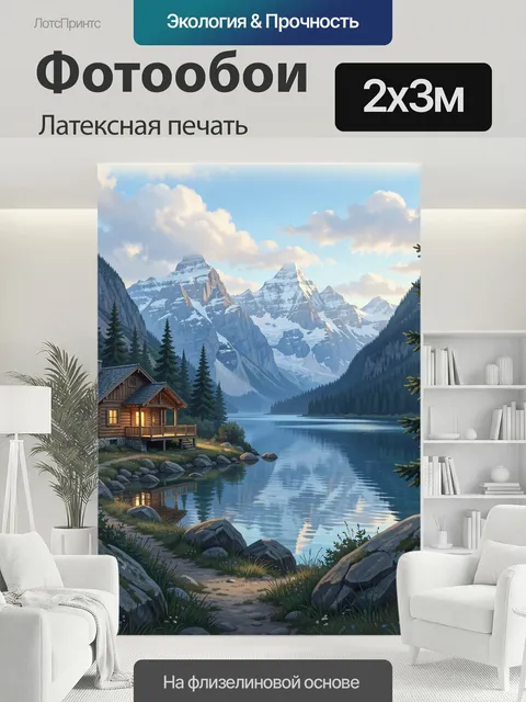 200 × 300 см · Латексная печать