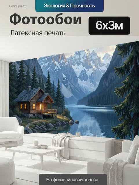 600 × 300 см · Латексная печать