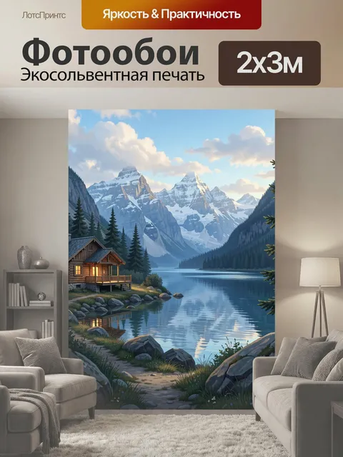 200 × 300 см · Экосольвентная печать