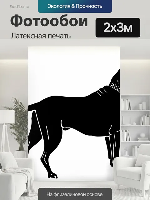 200 × 300 см · Латексная печать