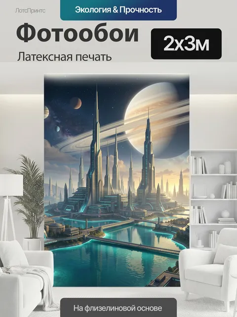 200 × 300 см · Латексная печать