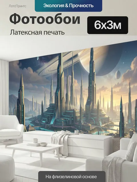 600 × 300 см · Латексная печать