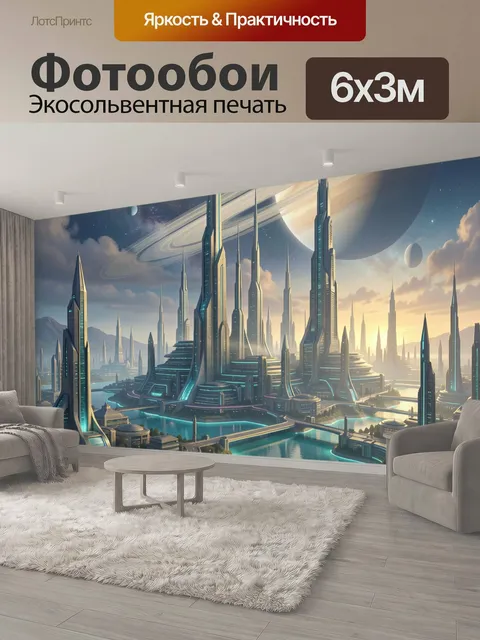 600 × 300 см · Экосольвентная печать
