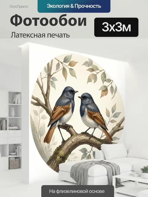 300 × 300 см · Латексная печать