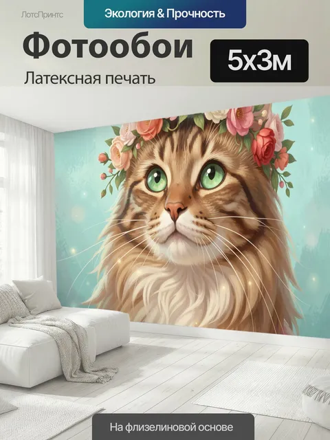500 × 300 см · Латексная печать