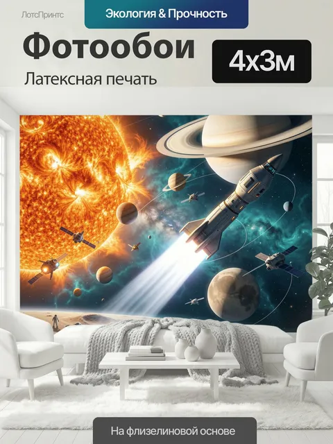 400 × 300 см · Латексная печать