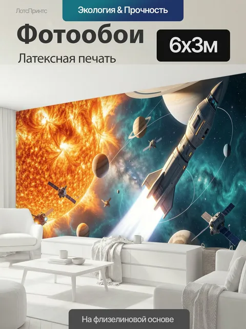 600 × 300 см · Латексная печать
