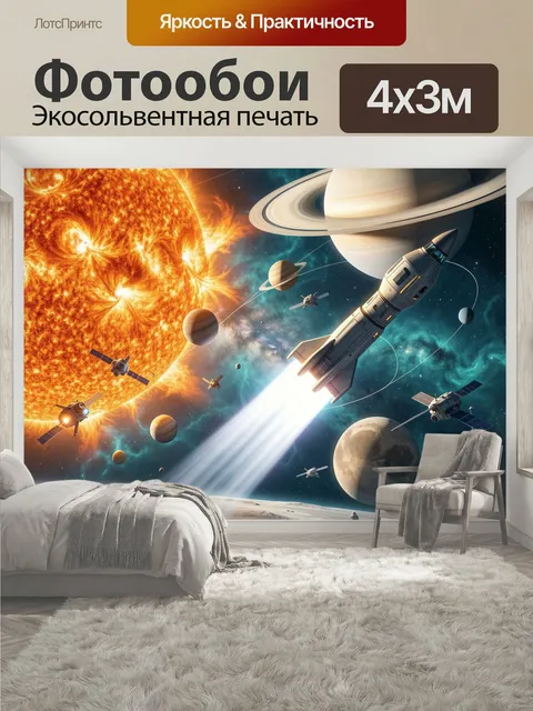 400 × 300 см · Экосольвентная печать